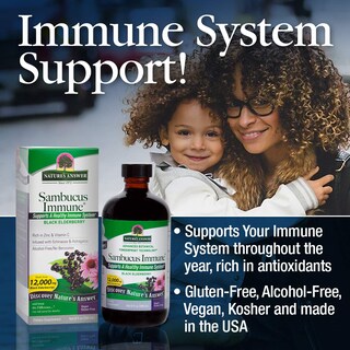 Foto 4 | Suplemento Nature's Answer Sambucus Immune Support 240 Ml - Venta Internacional