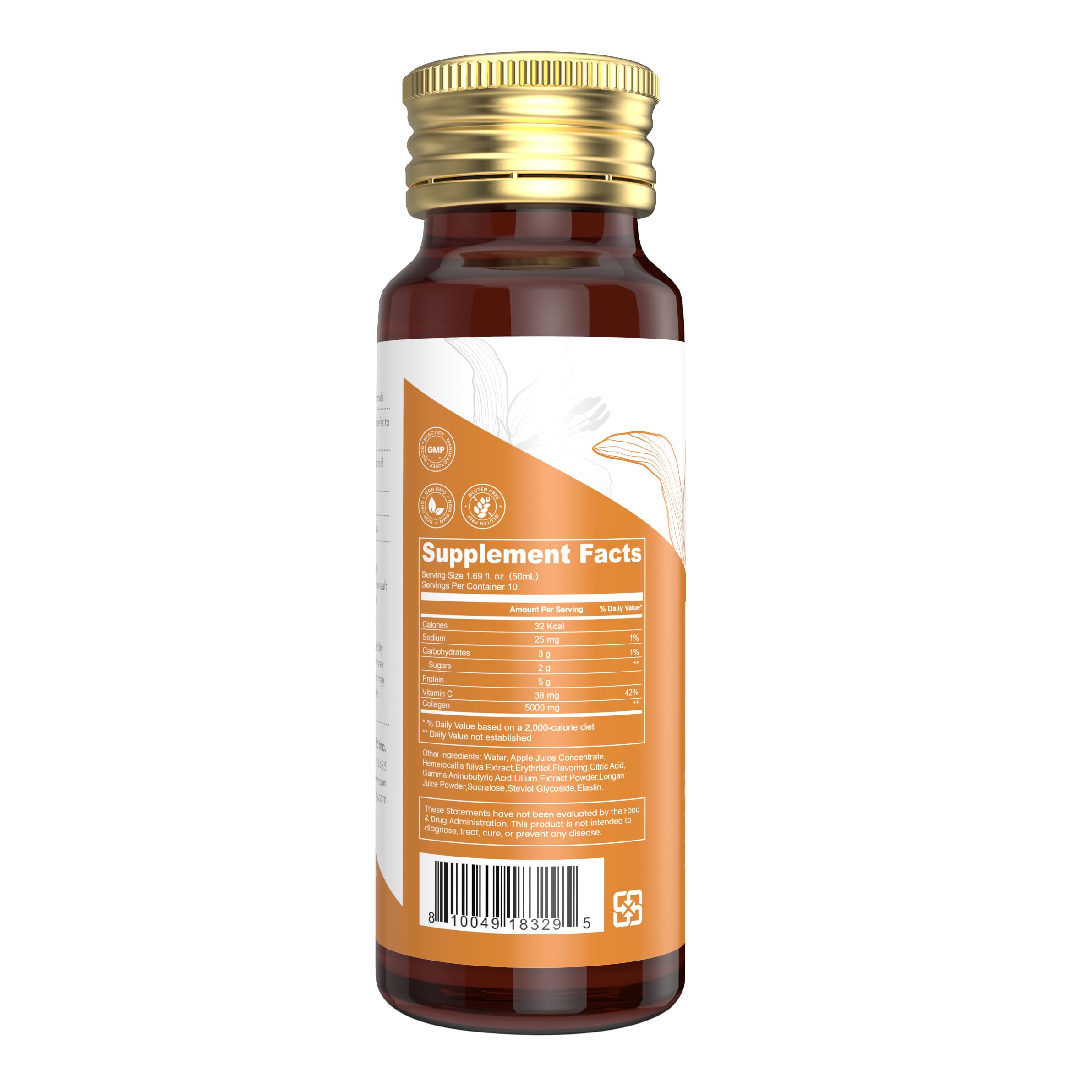 Foto 3 pulgar | Suplemento de Colágeno Líquido Heivy con Coq10 50 Ml/botella 10 - Venta Internacional