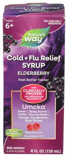 Foto 1 | Sirope Nature's Way Umcka Intensive Para Resfriado Y Gripe De Saúco 120 Ml - Venta Internacional