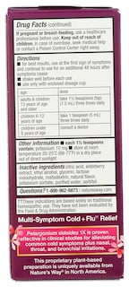 Foto 2 | Sirope Nature's Way Umcka Intensive Para Resfriado Y Gripe De Saúco 120 Ml - Venta Internacional