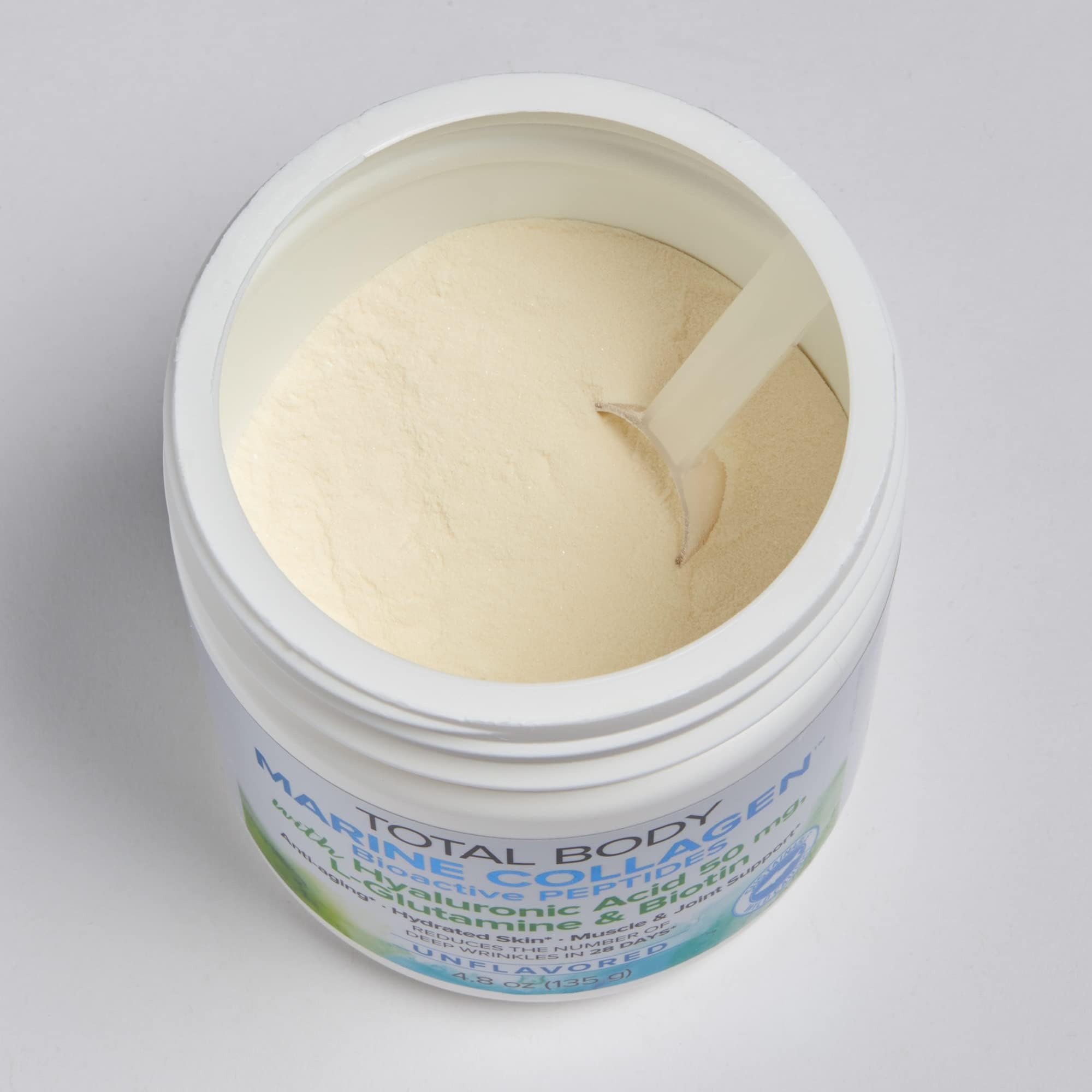 Foto 4 pulgar | Colágeno Marino en Polvo Natural Factors Total Body 140 ml - Venta Internacional