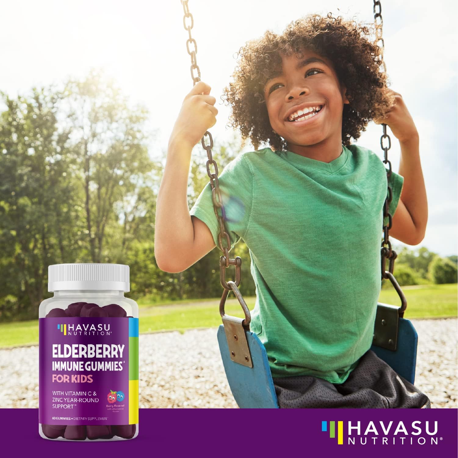 Foto 7 | Gomitas De Saúco Havasu Nutrition Kids, 60 Unidades, Con Zinc Y Vitamina C - Venta Internacional.