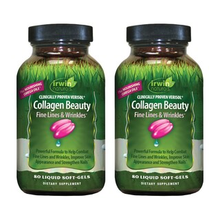 Foto 1 | Suplemento Irwin Naturals Collagen Beauty 80 Cápsulas Blandas X2 - Venta Internacional.