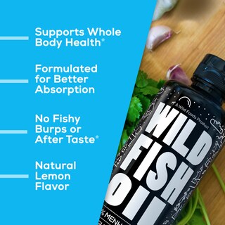 Foto 5 | Suplemento Wild Foods Aceite de Pescado de 473 ml-Venta Internacional