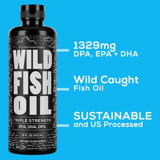 Foto 6 | Suplemento Wild Foods Aceite de Pescado de 473 ml-Venta Internacional