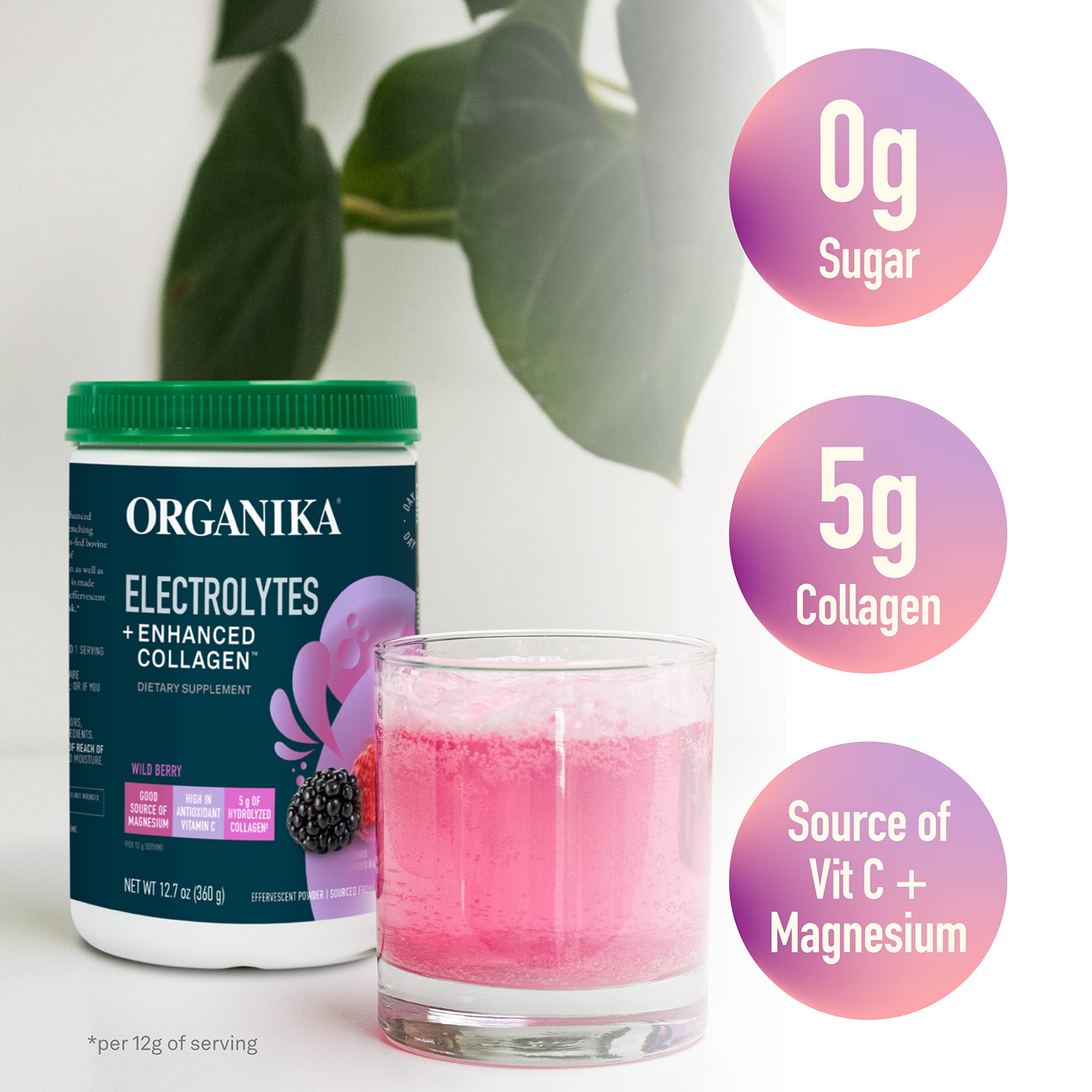 Foto 5 pulgar | Suplemento Organika Electrolytes + Colágeno Mejorado 360 g - Venta Internacional