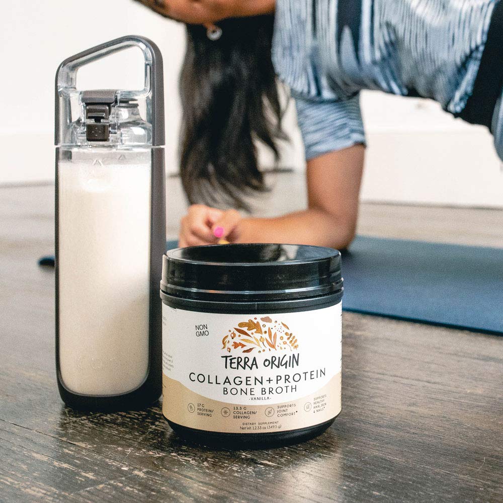 Foto 5 pulgar | Caldo Óseo Con Proteína De Colágeno En Polvo Terra Origin 20 Porciones - Venta Internacional.