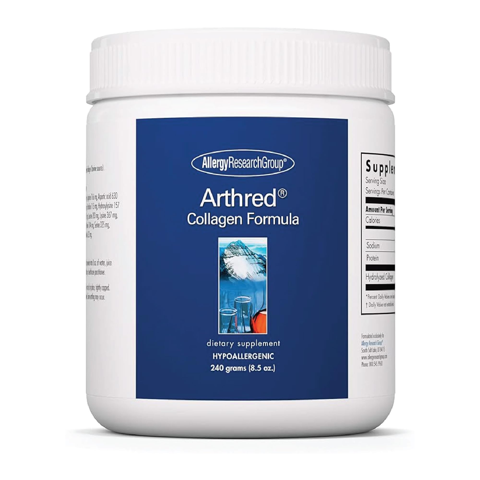 Foto 2 pulgar | Suplemento De Colágeno Arthred De Allergy Research Group, 250 Ml - Venta Internacional.