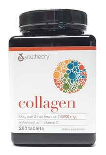Foto 1 | Suplemento Youtheory Collagen Advanced Tipo 1,2,3 290 Comprimidos - Venta Internacional.