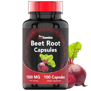 Foto 1 | Suplemento Tnvitamins Raíz de Remolacha 1500 Mg 100 Cápsulas - Venta Internacional