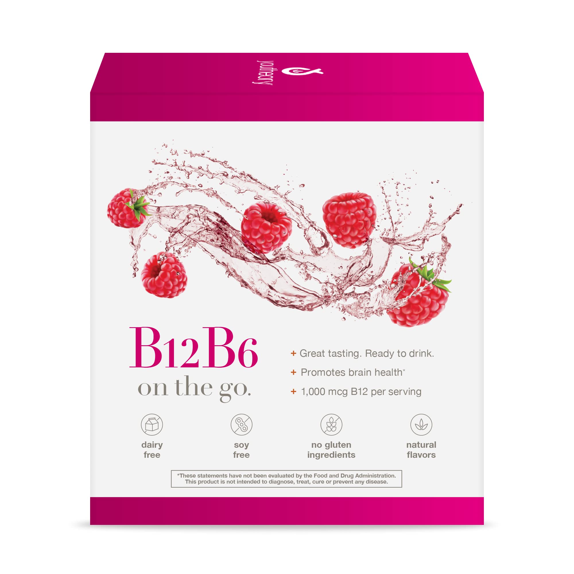 Foto 3 pulgar | Suplemento Youtheory Vitamina B12 B6 Daily Energy Frambuesa 30 ml- Venta Internacional