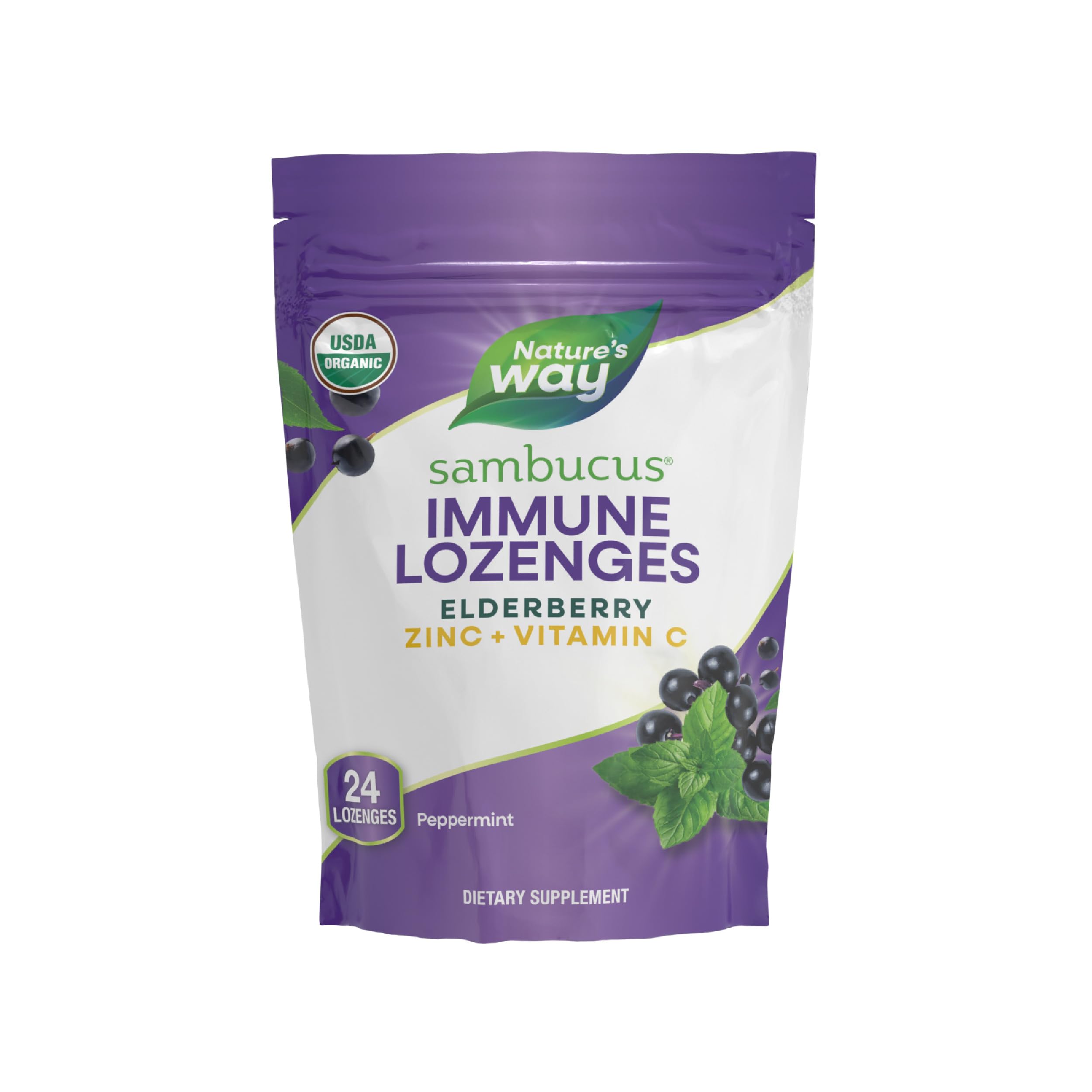 Foto 1 | Pastillas Nature's Way Sambucus Zinc con Saúco y Vitamina C - Venta Internacional