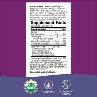 Foto 7 | Pastillas Nature's Way Sambucus Zinc con Saúco y Vitamina C - Venta Internacional