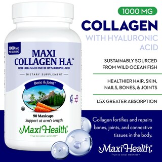 Foto 2 | Suplemento Maxi Health Collagen Con Ácido Hialurónico Tipo I Para Peces - Venta Internacional.