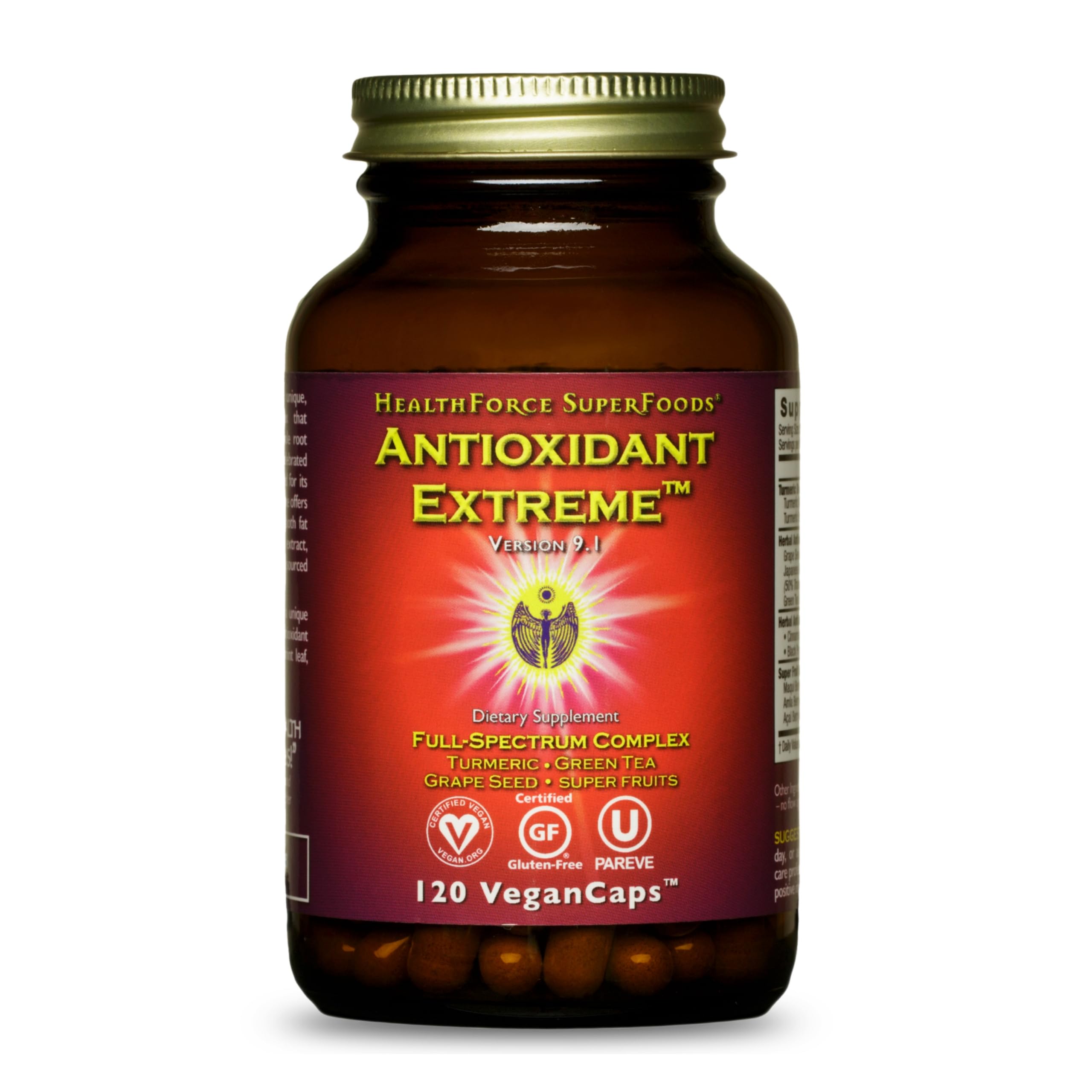 Foto 1 | Suplemento Healthforce Superfoods Antioxidant Extreme 120 Cápsulas - Venta Internacional.
