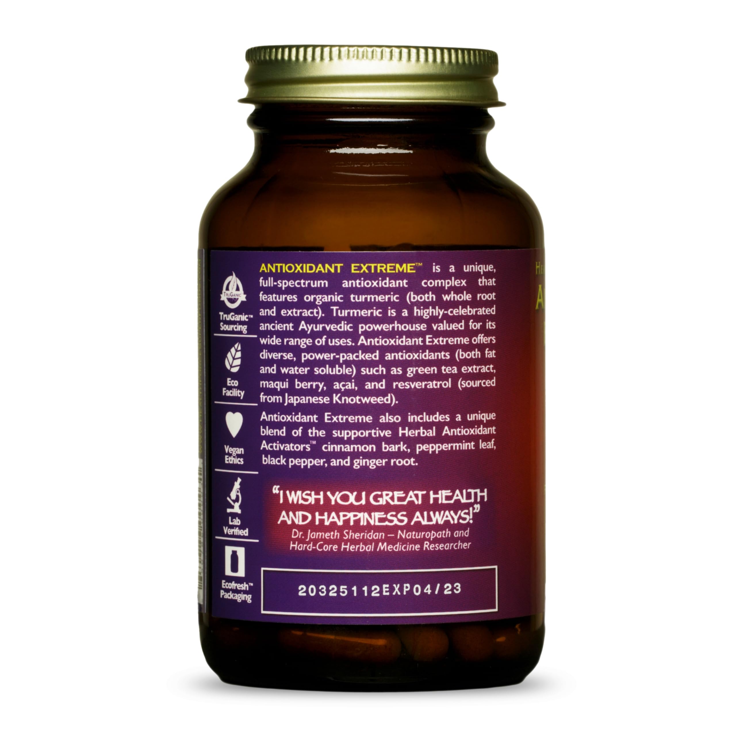 Foto 4 pulgar | Suplemento Healthforce Superfoods Antioxidant Extreme 120 Cápsulas - Venta Internacional.