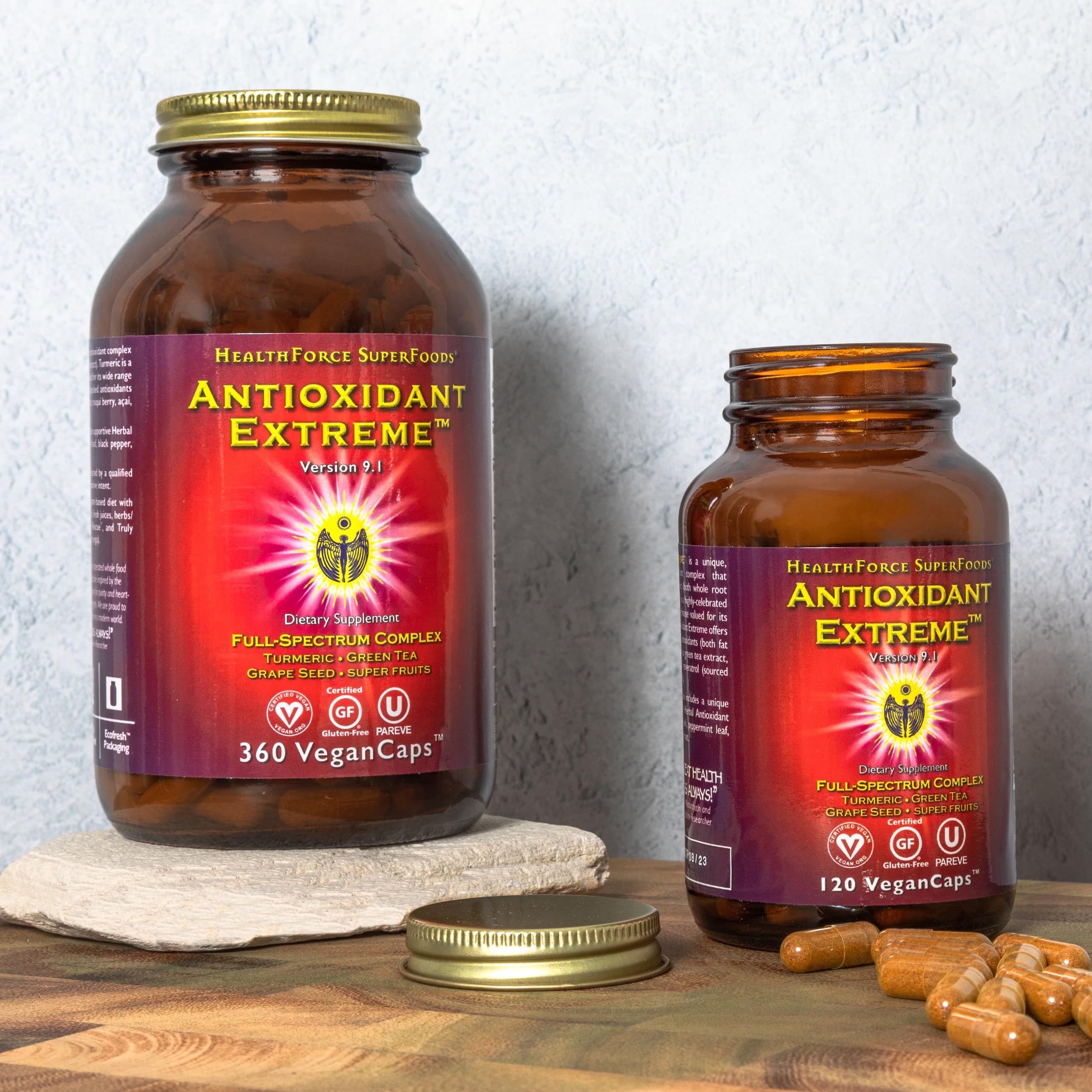 Foto 8 pulgar | Suplemento Healthforce Superfoods Antioxidant Extreme 120 Cápsulas - Venta Internacional.