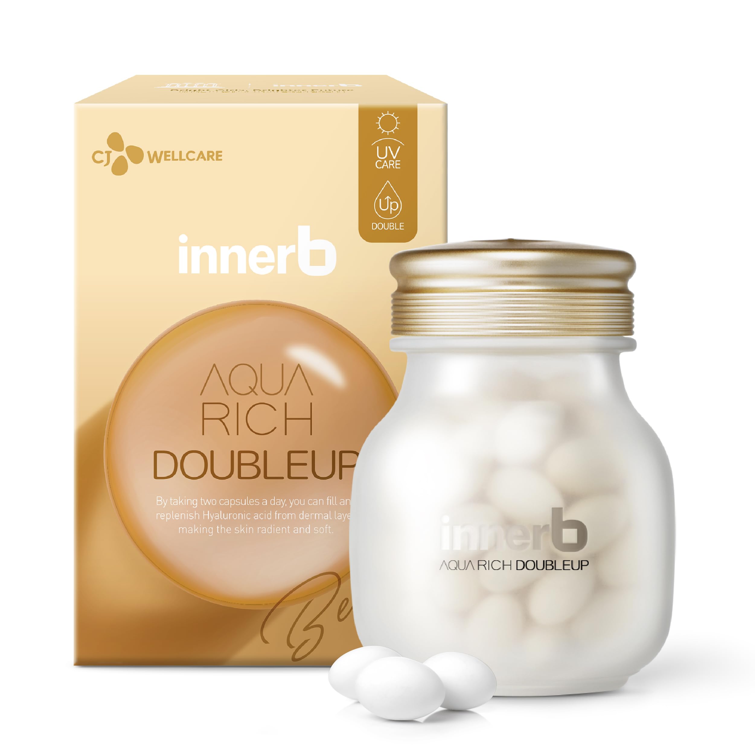Suplemento Cj Wellcare Aquarich 500 Mg 56 Cápsulas Durante 4 Semanas - Venta Internacional.
