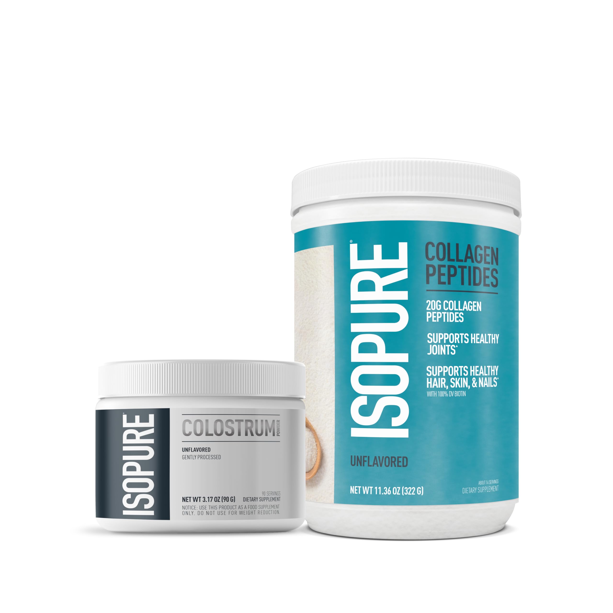 Foto 1 | Paquete de Suplementos Isopure Bovine Colostrum + Colágeno en Polvo - Venta Internacional