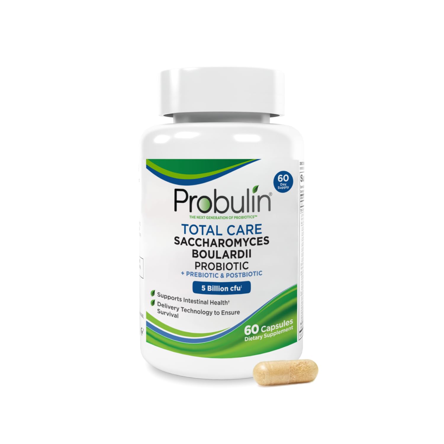 Foto 2 pulgar | Suplemento Probulin Total Care Saccharomyces Boulardii 60 Cápsulas - Venta Internacional