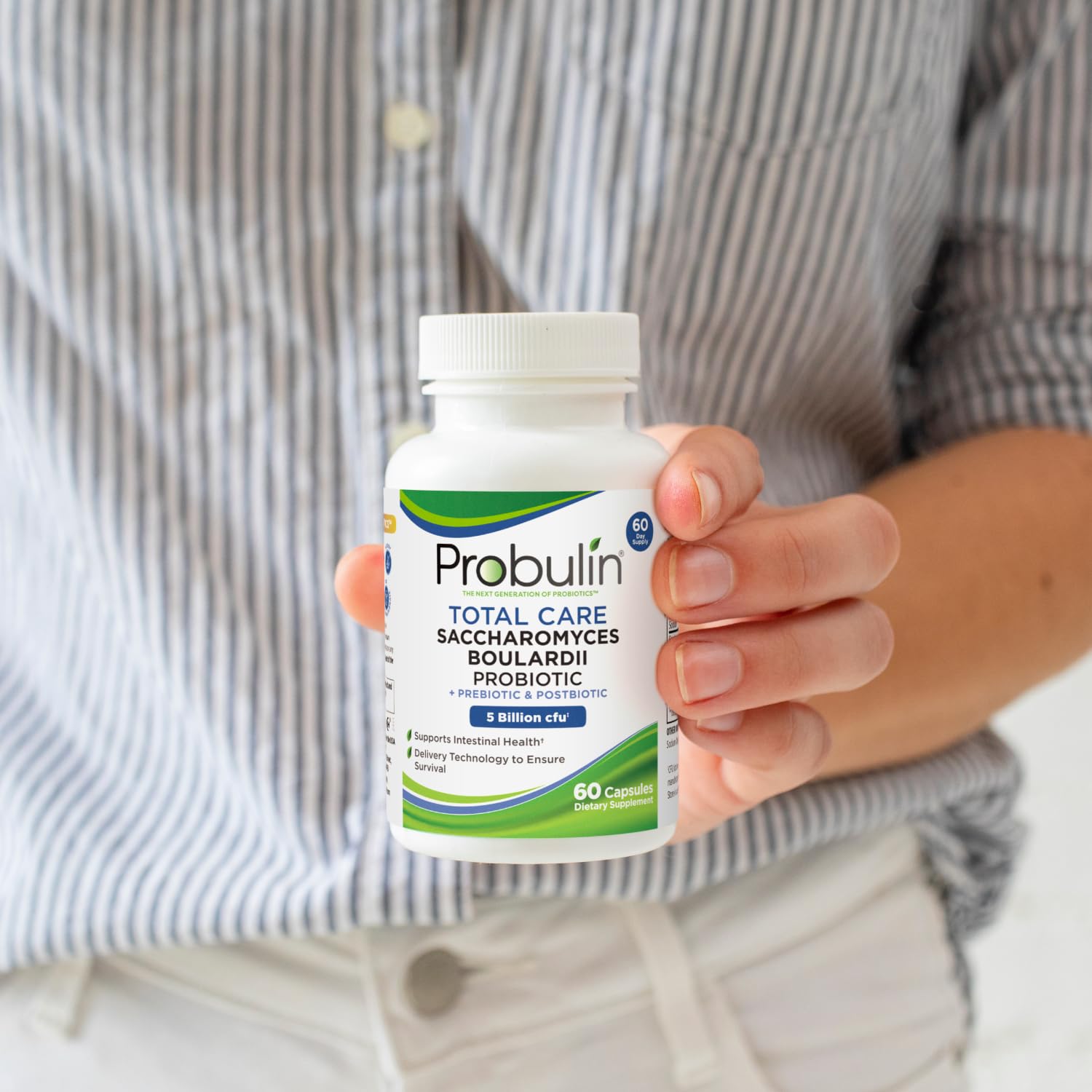 Foto 6 pulgar | Suplemento Probulin Total Care Saccharomyces Boulardii 60 Cápsulas - Venta Internacional