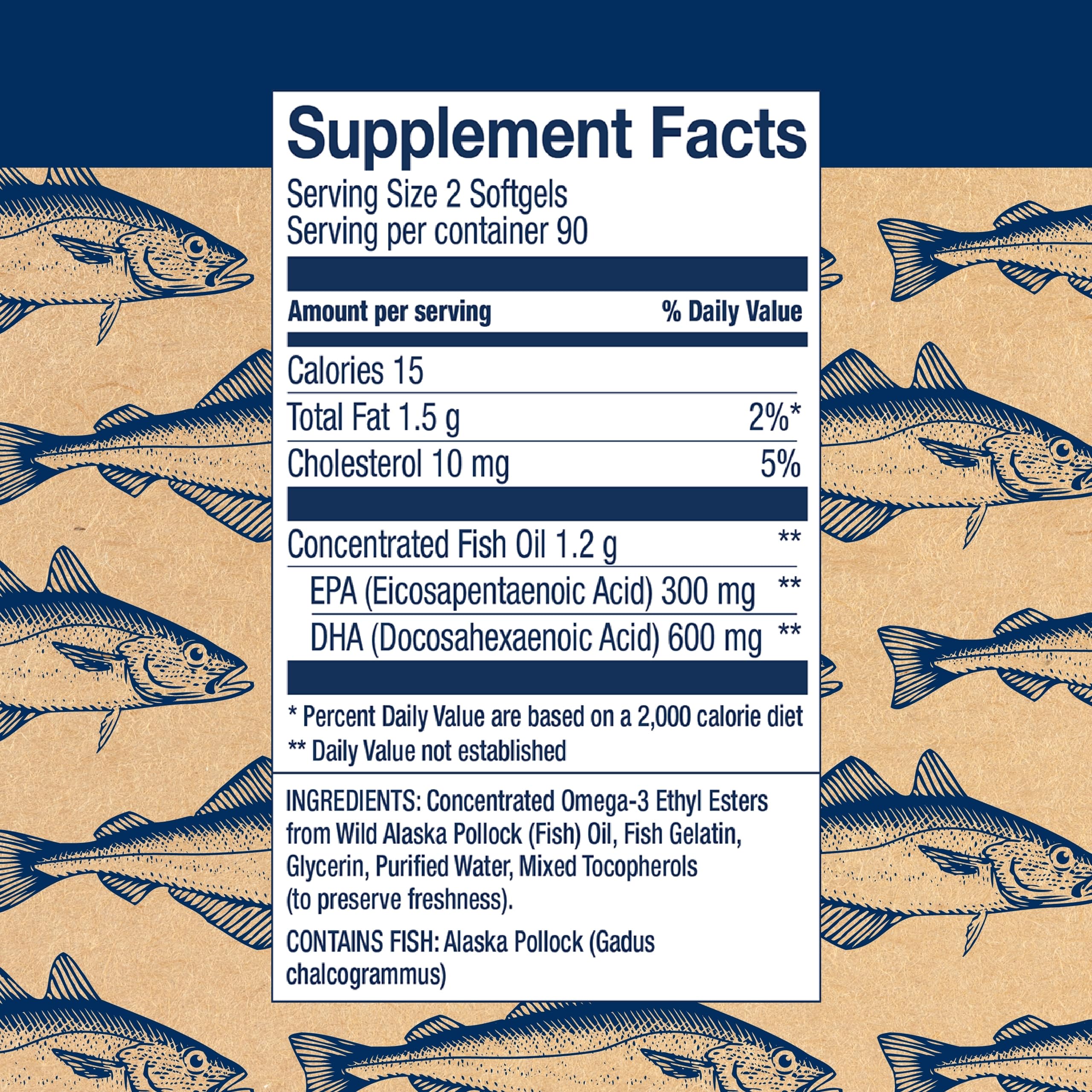 Foto 2 | Suplemento Wiley's Finest Aceite de Pescado de 180 Cápsulas-Venta Internacional