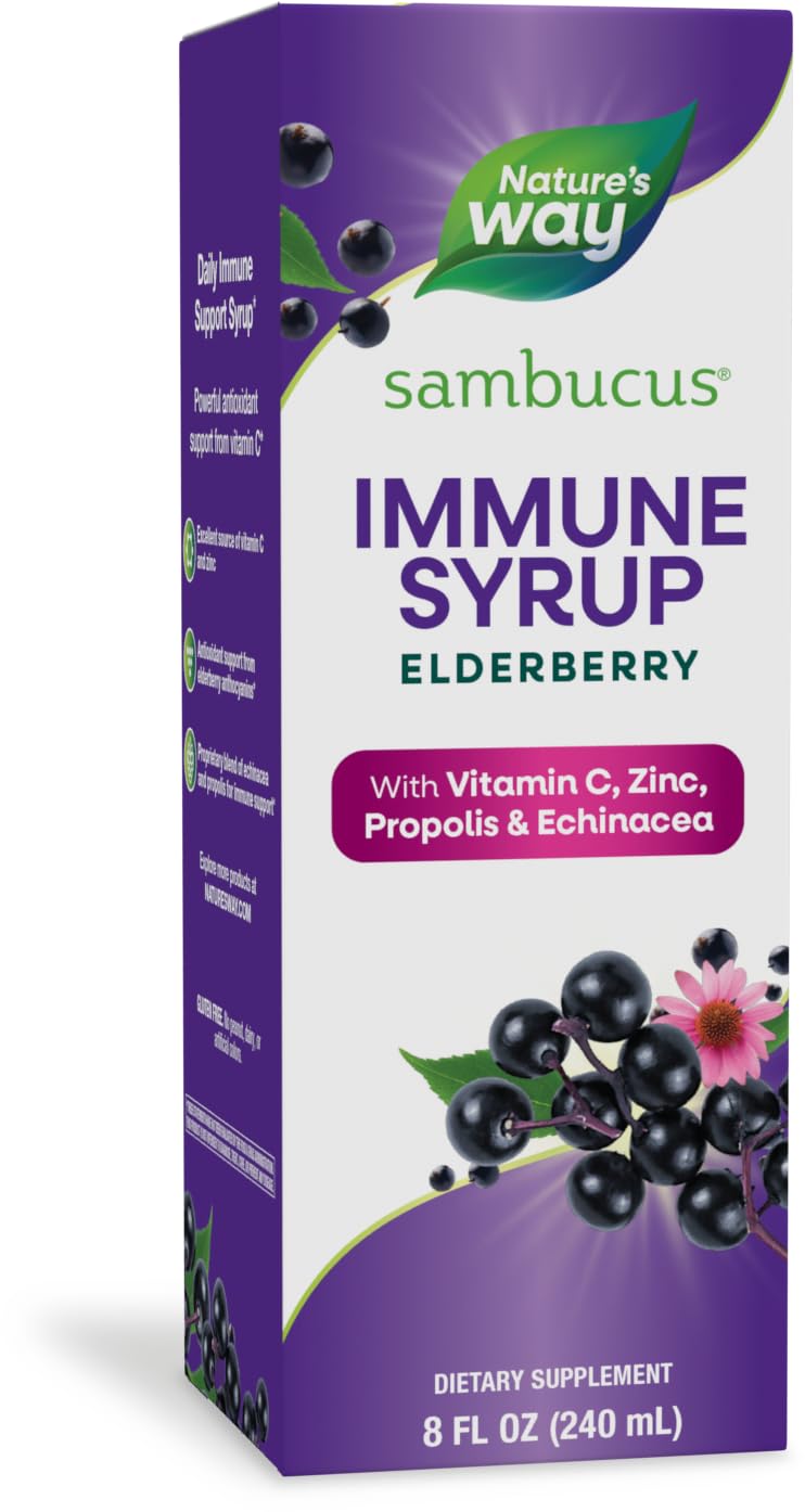 Foto 2 pulgar | Sirope Nature's Way Sambucus Immune con Saúco 240 ml - Venta Internacional