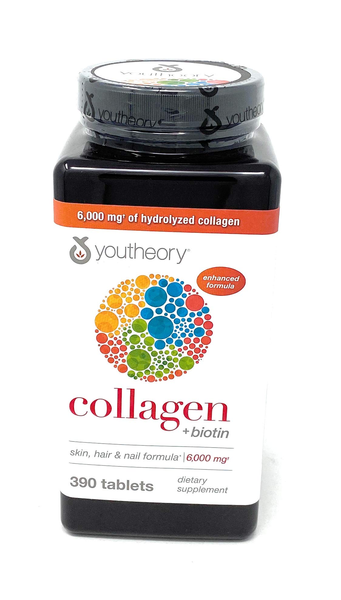 Foto 1 | Suplemento Youtheory Collagen Plus Biotina 5 Piezas de 390 Tabletas-Venta Internacional