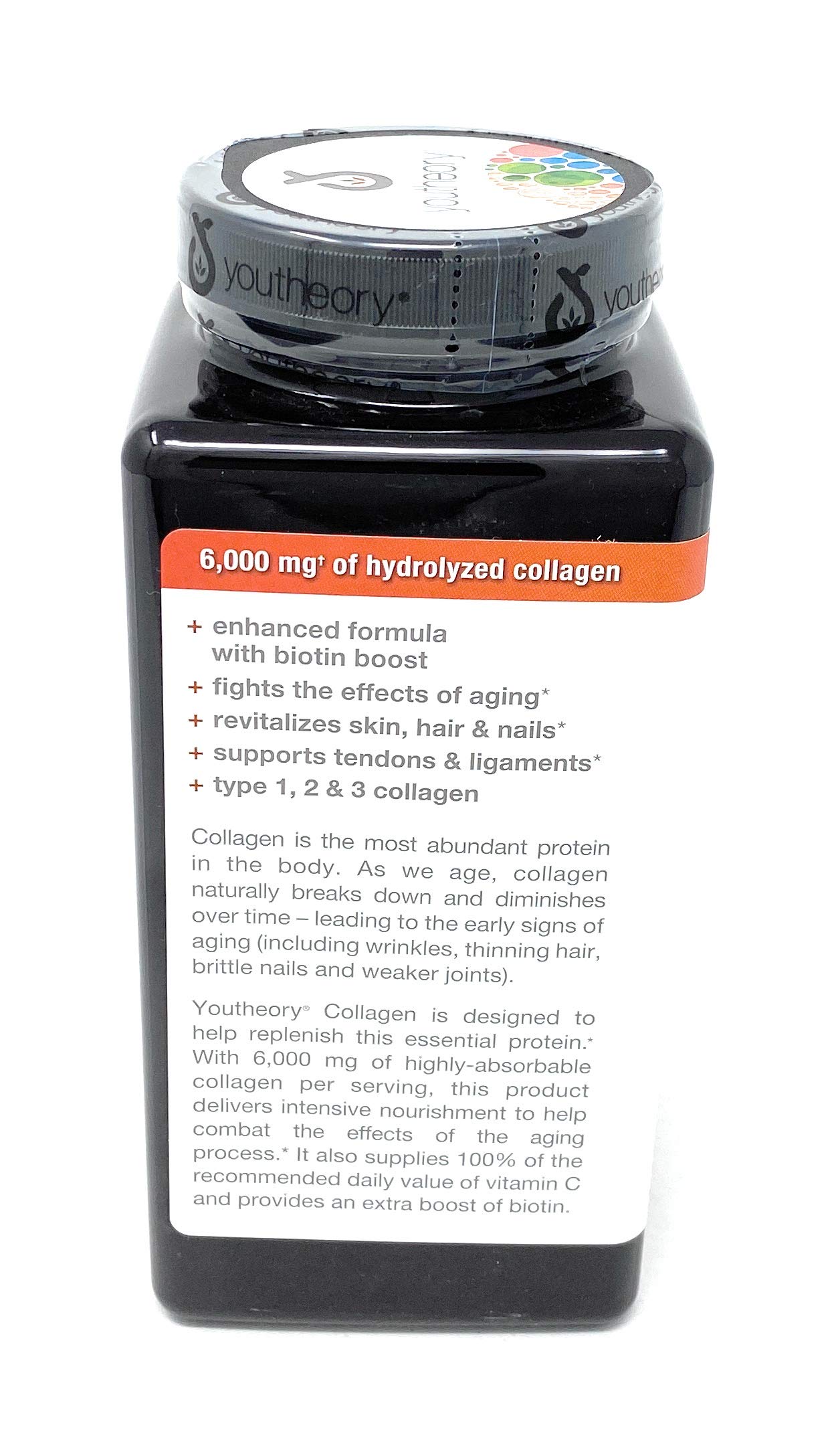 Foto 3 | Suplemento Youtheory Collagen Plus Biotina 5 Piezas de 390 Tabletas-Venta Internacional
