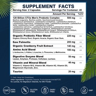 Foto 2 | Probiótico Drfoster Digestive Health 120 Mil Millones Ufc 90 Cápsulas - Venta Internacional