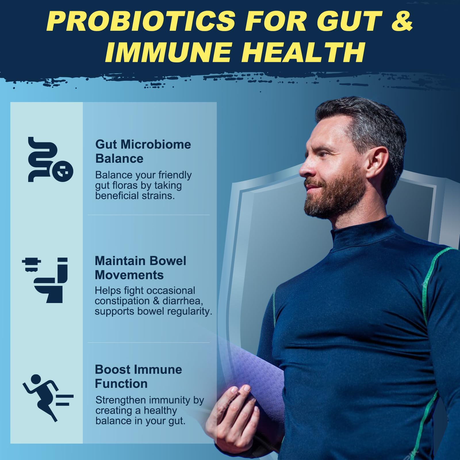 Foto 4 | Probiótico Drfoster Digestive Health 120 Mil Millones Ufc 90 Cápsulas - Venta Internacional