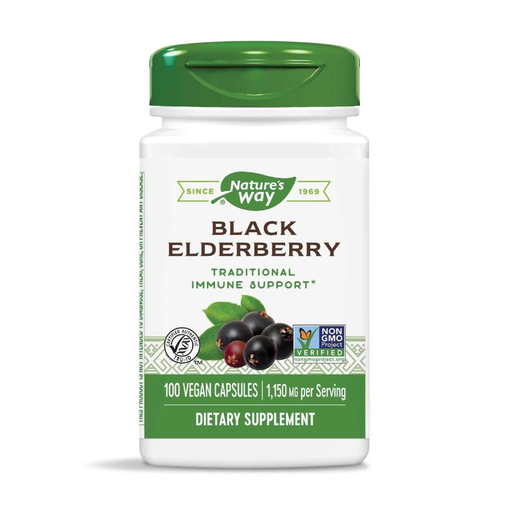 Foto 1 | Suplemento Nature's Way Saúco Paquete de 2 con 100 Cápsulas C/U - Venta Internacional