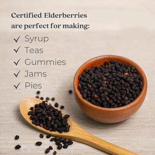 Foto 3 | Bayas De Saúco Starwest Botanicals Enteras De Origen Silvestre 454 G - Venta Internacional