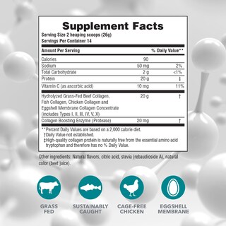 Foto 2 | Suplemento Natures Plus Con Péptidos De Colágeno Y Limonada De Bayas 0.36 Kg - Venta Internacional