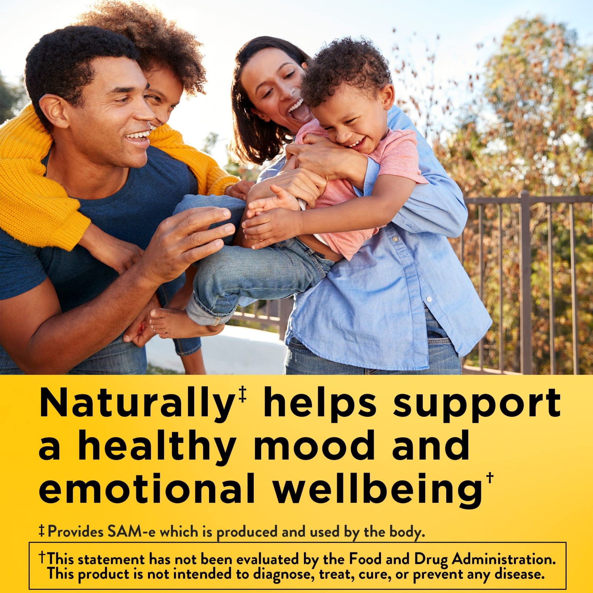 Foto 3 pulgar | Suplemento Nature Made Sam-e Complete 400 mg 36 Comprimidos - Venta Internacional