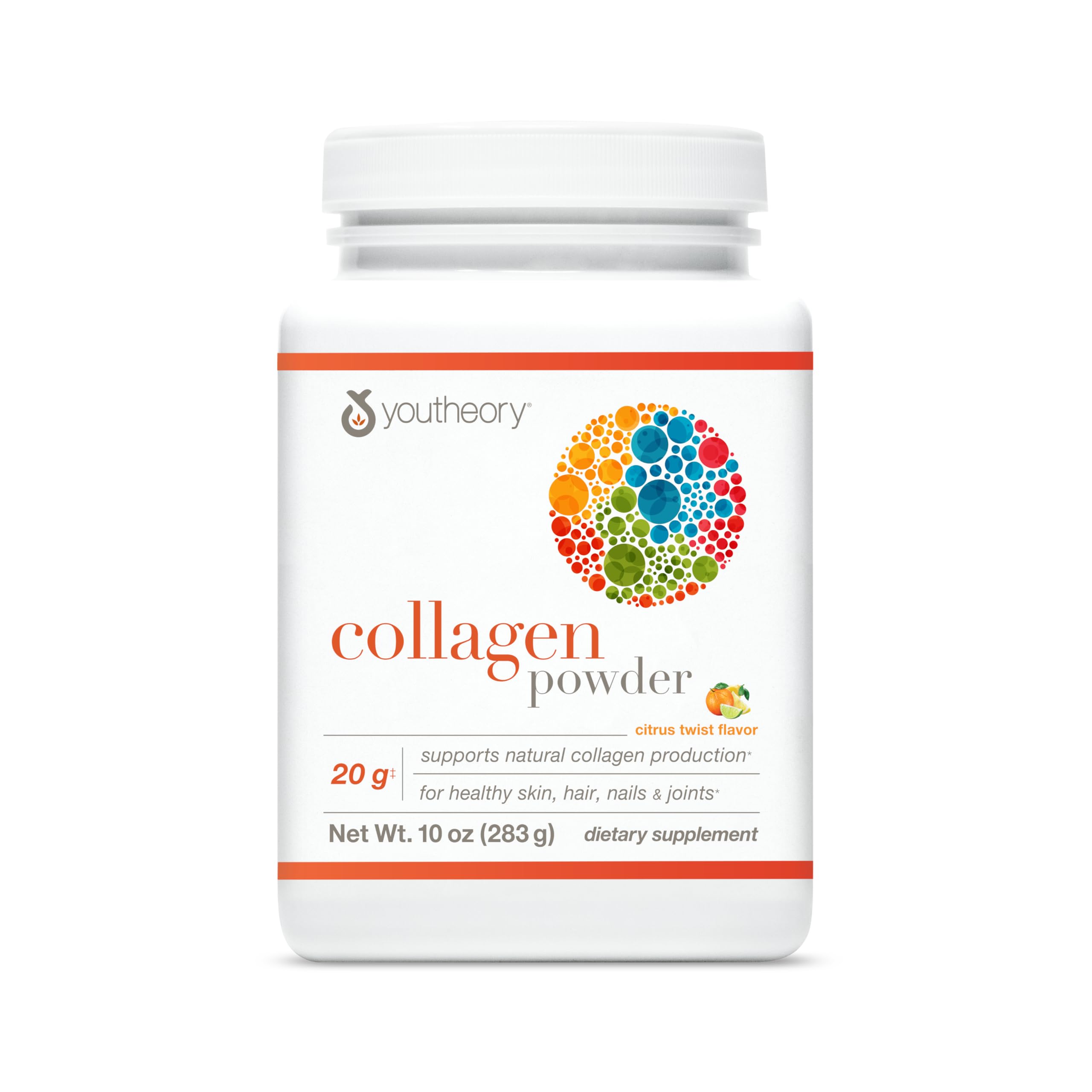 Foto 2 pulgar | Colágeno En Polvo Youtheory Premium Con Vitamina C Y Biotina 283 g- Venta Internacional