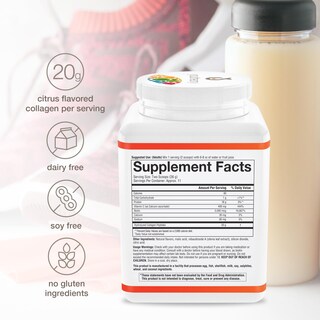 Foto 4 | Colágeno En Polvo Youtheory Premium Con Vitamina C Y Biotina 283 g- Venta Internacional