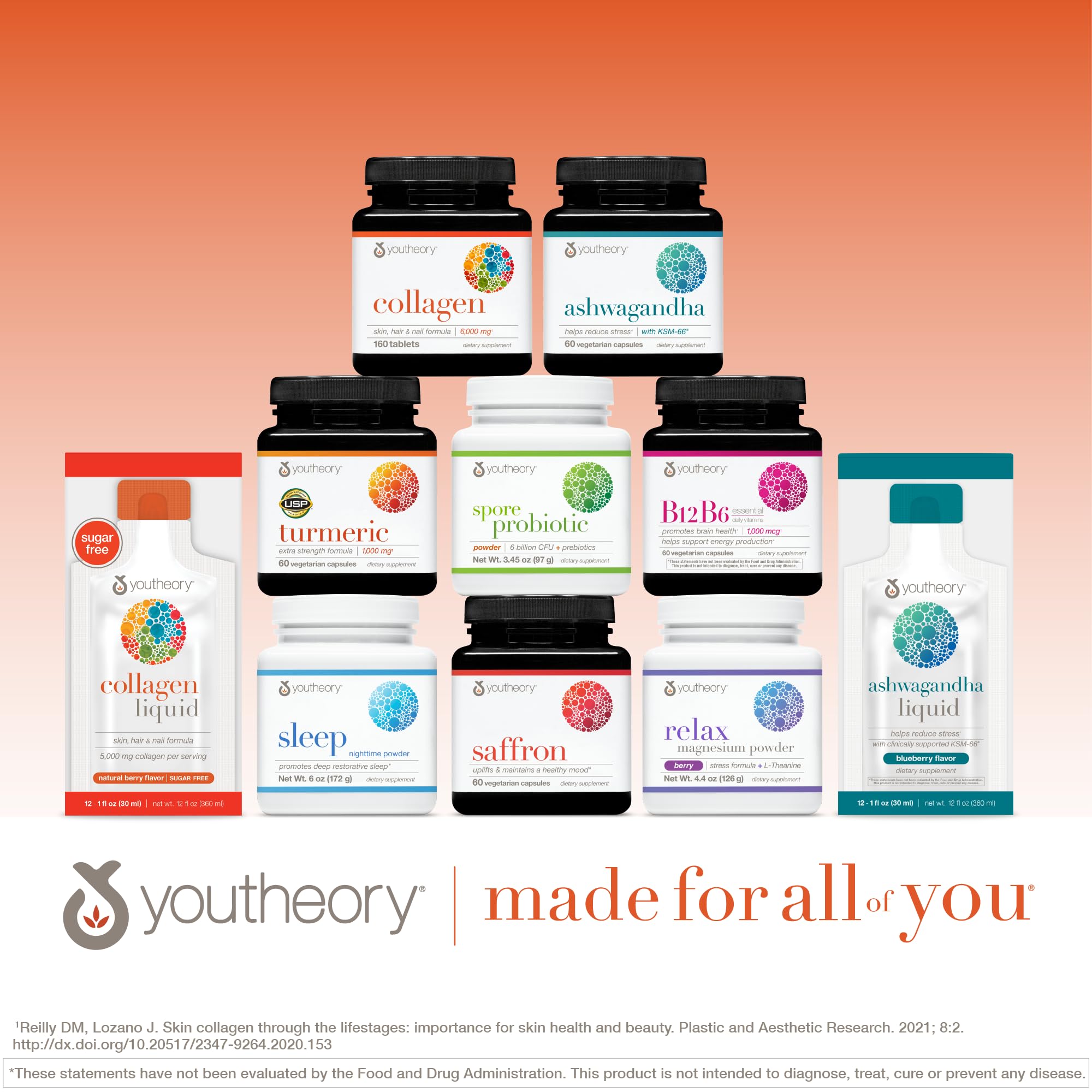 Foto 8 pulgar | Colágeno En Polvo Youtheory Premium Con Vitamina C Y Biotina 283 g- Venta Internacional