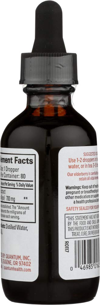 Foto 3 | Extracto Líquido Quantum Elderberry 60 Ml 3 por Caja - Venta Internacional
