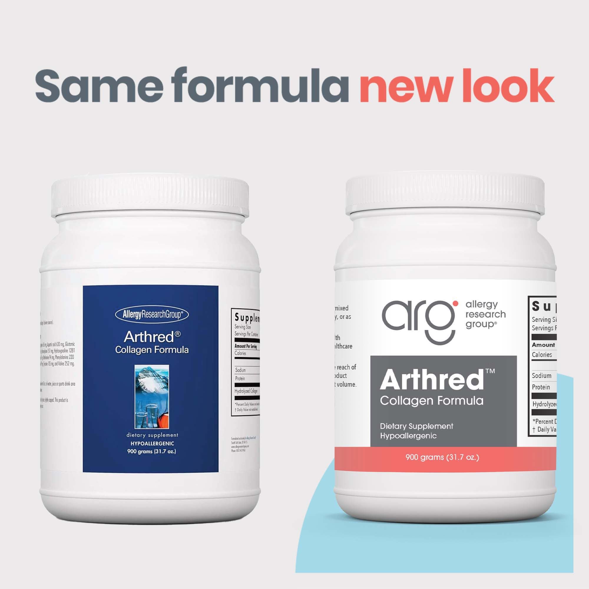 Foto 2 | Colágeno En Polvo Allergy Research Group Arthred 940 Ml - Venta Internacional.