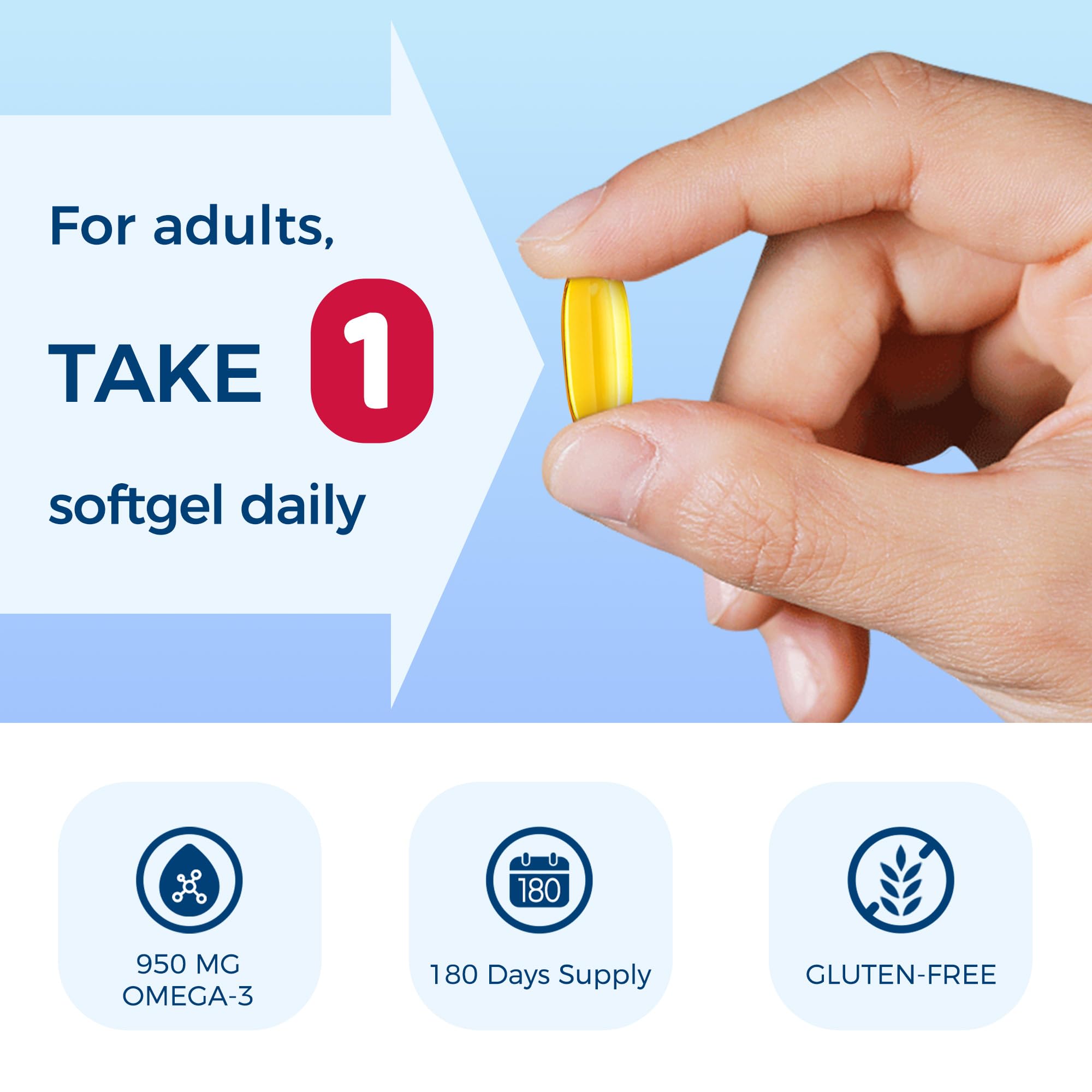 Foto 7 pulgar | Suplemento Aceite de Pescado Omega 3 Triple Potencia Vitamin World - Venta Internacional