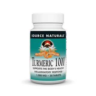 Foto 1 | Source Naturals Turmeric 1000 Supports The Body’s Healthy Inflammatory Response 1000 mg 30 Tablets - Venta Internacion