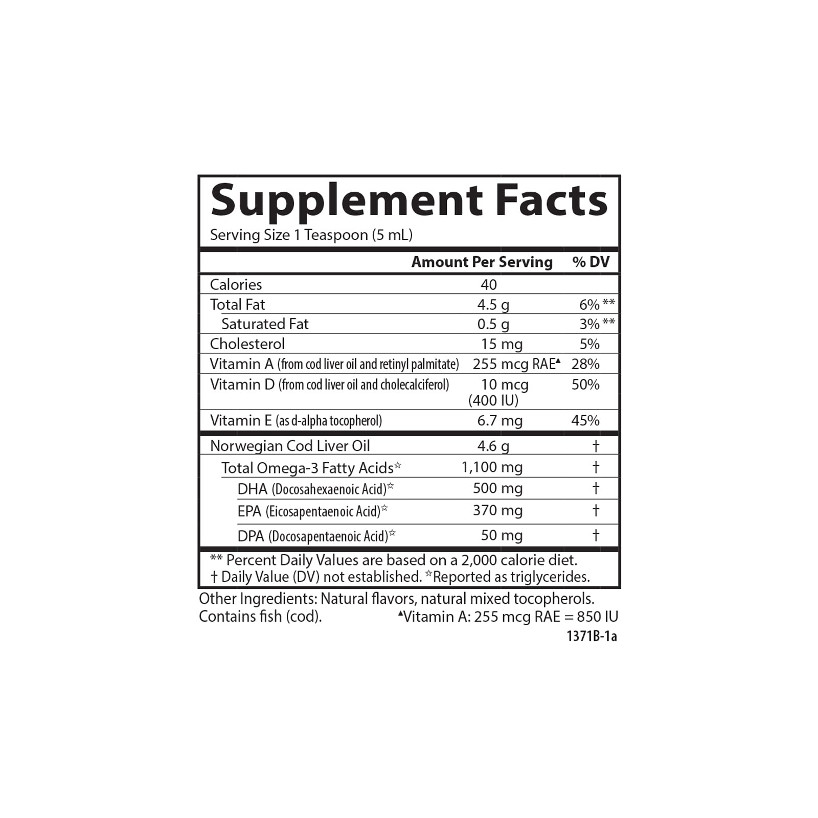 Foto 4 pulgar | Suplemento De Aceite De Hígado De Bacalao Carlson 250 Ml Con 1100 Mg De Omega-3 - Venta Internacional