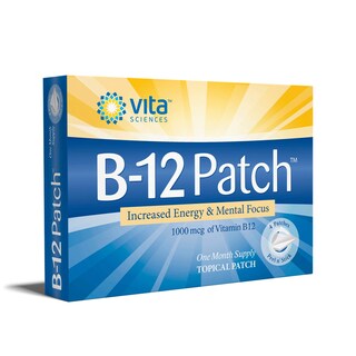 Foto 1 | Parche De Vitamina B12 Vita Sciences Extra Strength De 1 Mes - Venta Internacional.