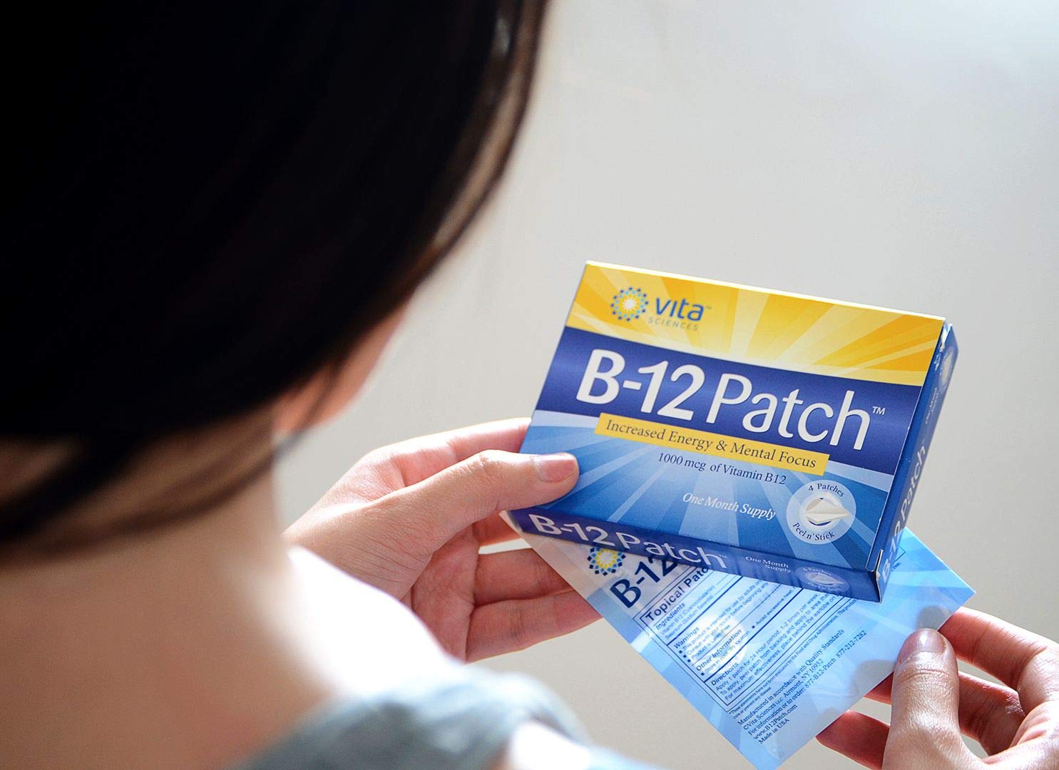 Foto 4 pulgar | Parche De Vitamina B12 Vita Sciences Extra Strength De 1 Mes - Venta Internacional.