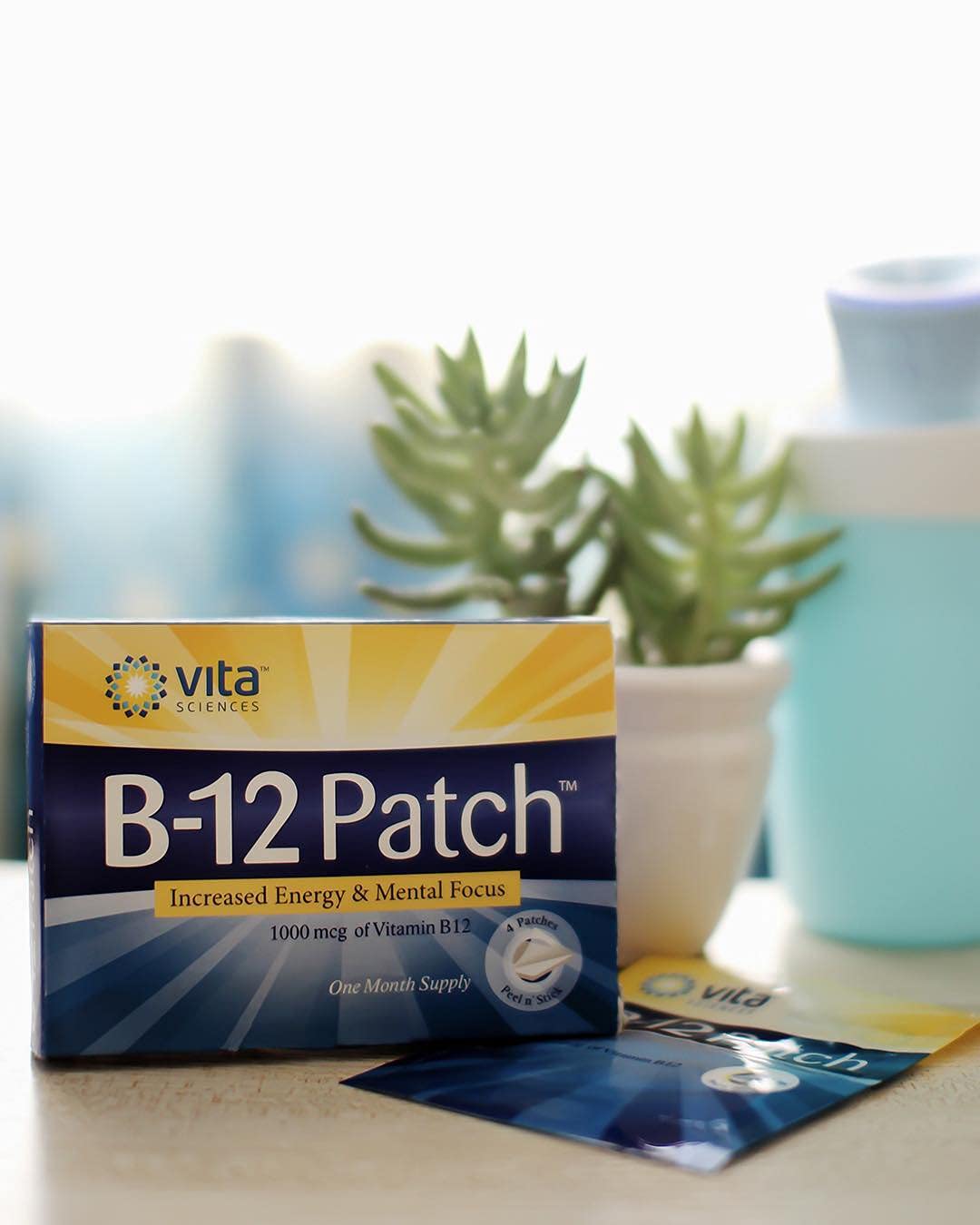 Foto 4 | Parche De Vitamina B12 Vita Sciences Extra Strength De 1 Mes - Venta Internacional.