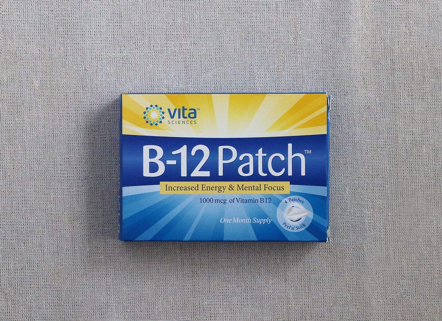 Foto 7 pulgar | Parche De Vitamina B12 Vita Sciences Extra Strength De 1 Mes - Venta Internacional.