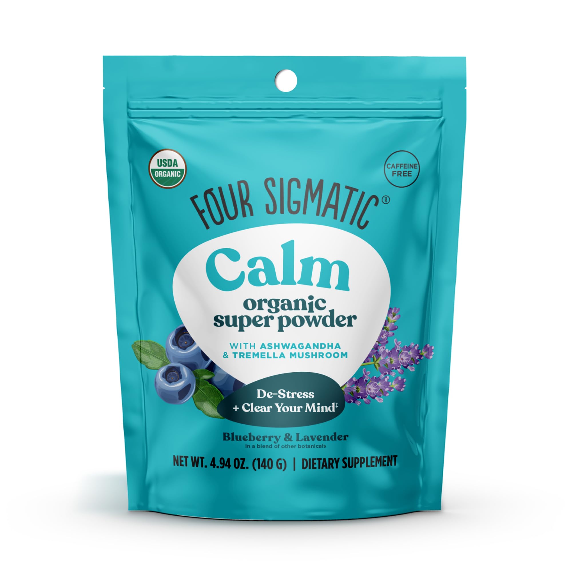Foto 2 pulgar | Suplemento Four Sigmatic Calm Organic Super Powder de 140 g-Venta Internacional