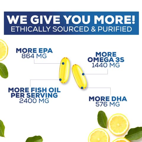Foto 4 pulgar | Aceite de Pescado Omega 3 de Supplement Health Nutrition Naturals 2400 mg - Venta Internacional