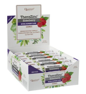 Foto 1 | Pastillas de Zinc Quantum Health Therazinc Saúco y Frambuesa 14 Unidades - Venta Internacional